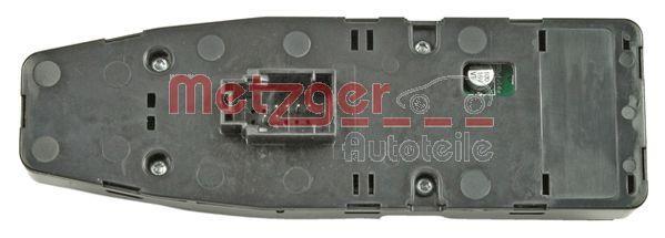 Interrupteur, lève-vitre (Bouton de lève-vitre) METZGER 0916449